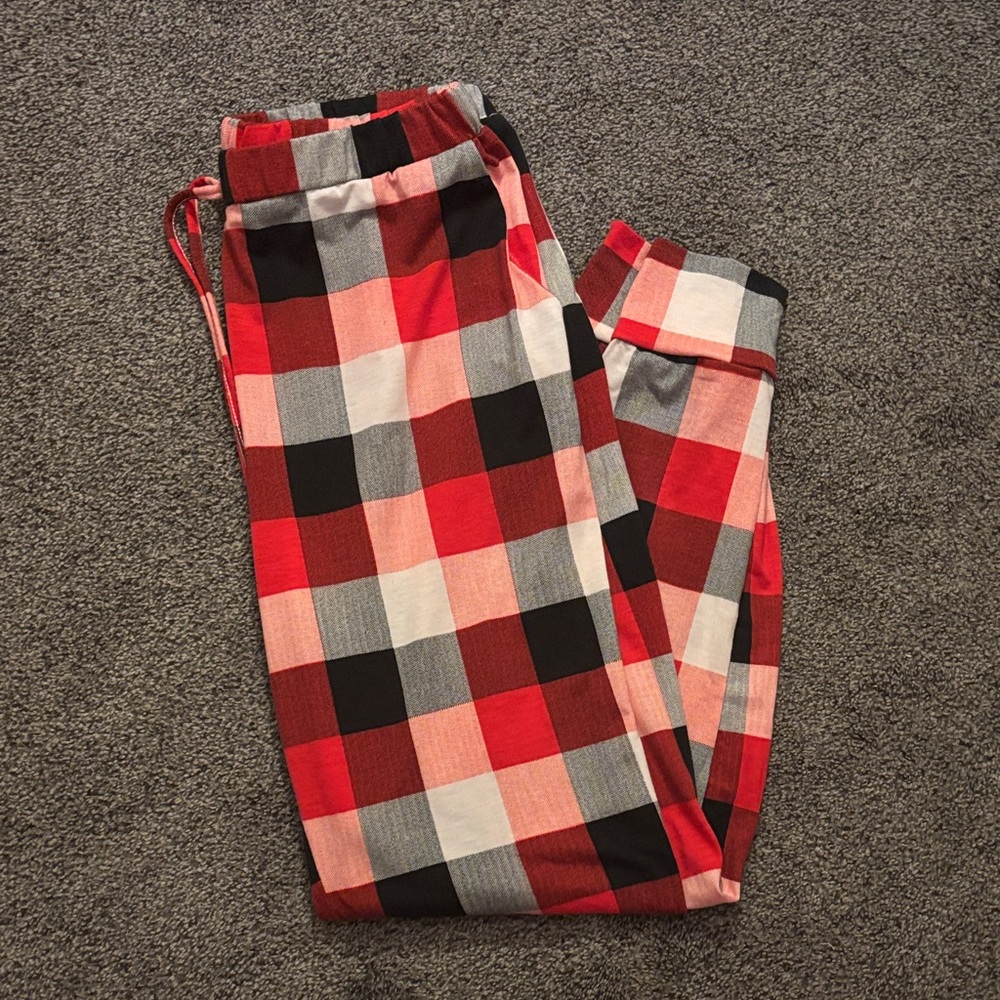 Plaid Women’s Bottoms - Red and Black